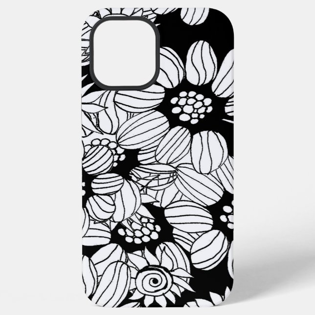 Mandala beruhigende Farbseite iPhone Hülle (Rückseite)