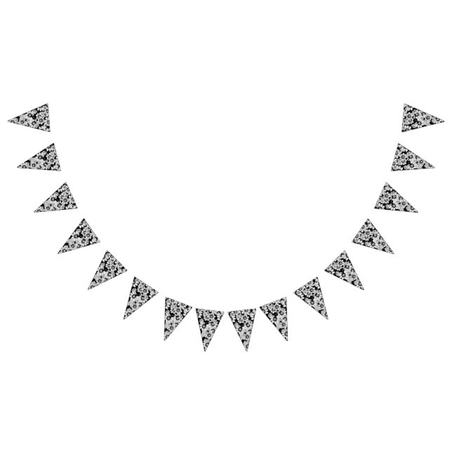 Mandala beruhigende Farbseite Wimpelkette (Alle)