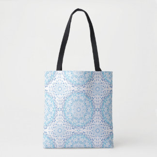 Mandala Blau Tote Bag