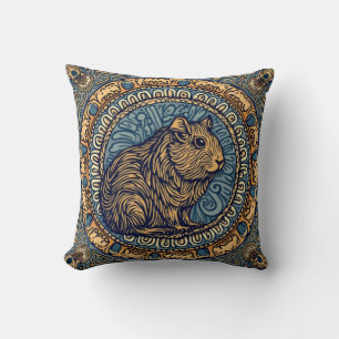 Mandala Bliss - Guinea Pig Boho TinyFur Kissen