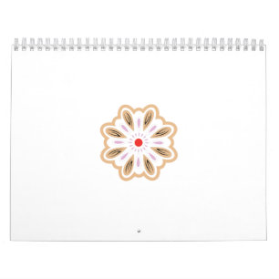 Mandala Blume Art Print Boho Decor Kalender