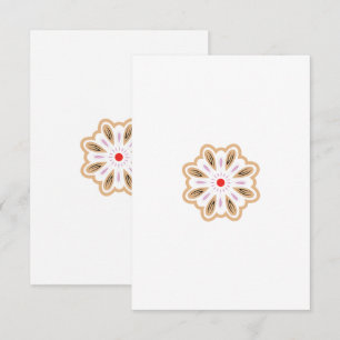 Mandala Blume Art Print   Boho Decor Karte