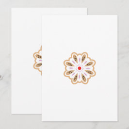 Mandala Blume Art Print | Boho Decor Save The Date