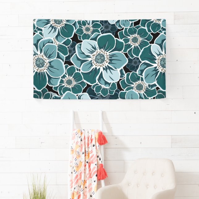 Mandala Blume Banner (Insitu)
