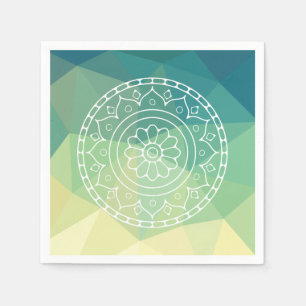 Mandala Blume Boho Inspiration Serviette