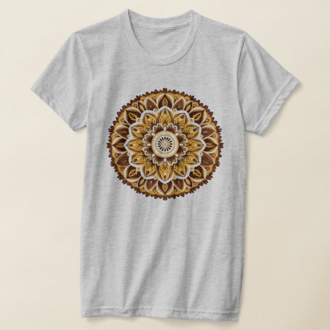 Mandala / Blume Design T-Shirt (Ablage )