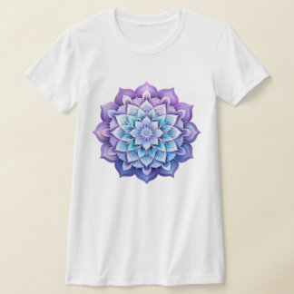 Mandala / Blume Design T-Shirt