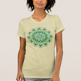 Mandala / Blume Design T-Shirt