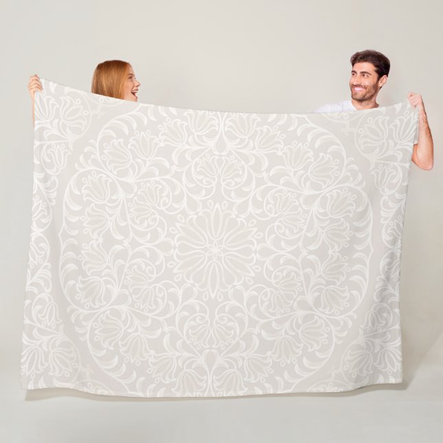 Mandala Blume Geometric Design Art Fleecedecke (Beispiel)