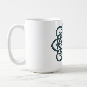 Mandala Blume Kaffeetasse