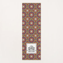 Mandala Blume Monogramm individuelle Name Buchstab