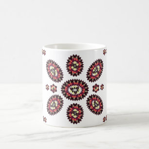 Mandala Blume Pattern Kaffeetasse