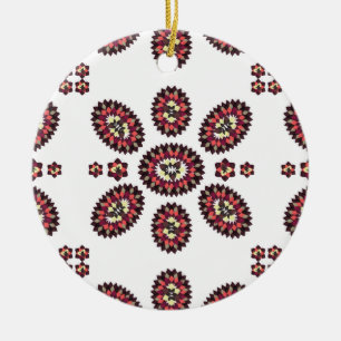 Mandala Blume Pattern Keramikornament