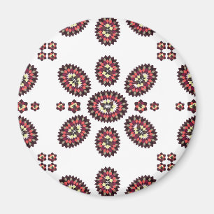 Mandala Blume Pattern Magnet
