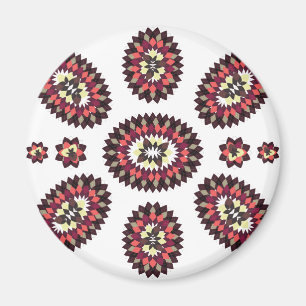 Mandala Blume Pattern Magnet