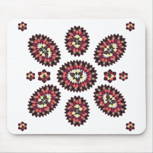 Mandala Blume Pattern Mousepad