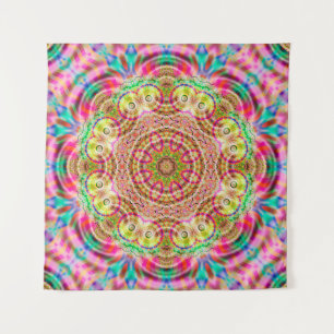 Mandala-Blume Wandteppich