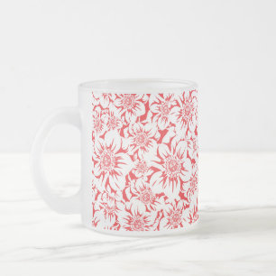 Mandala Blumen 8 Mattglastasse