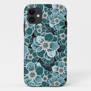 Mandala-Blumen Case-Mate iPhone Hülle
