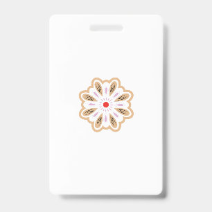 Mandala-Blumen-Kunstposter Boho-Dekoration Ausweis