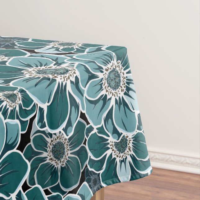 Mandala-Blumen Tischdecke (Beispiel)