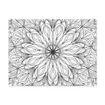 Mandala Blumenmuster Blume
