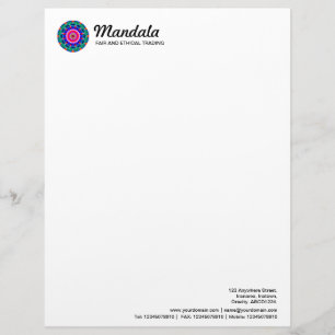 Mandala Briefkopf