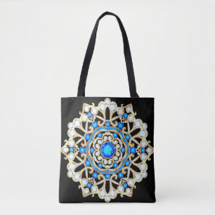 Mandala Brooch Schmuck, Design Element. Tribal eth