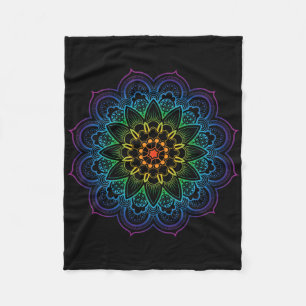 Mandala Buddhismus Achtsamkeit Meditation Yoga Boh Fleecedecke