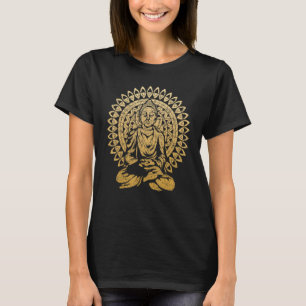 Mandala Buddhist Spirituelle Meditation Zen Buddhi T-Shirt