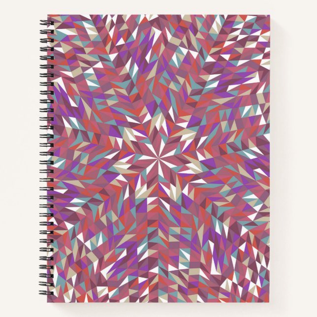 Mandala Bullet Journal / Linken Notebook Notizbuch (Vorderseite)