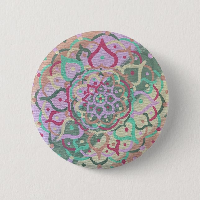 Mandala Button (Vorderseite)