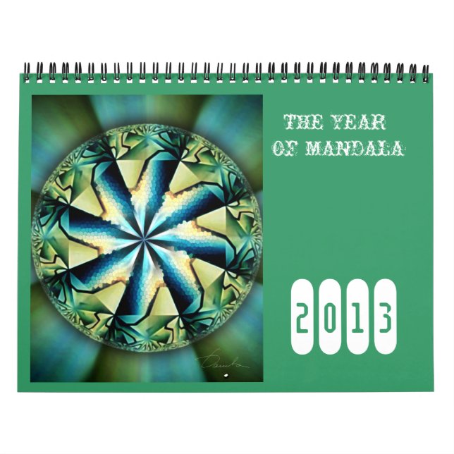 MANDALA CALENDAR KALENDER (Titelbild)