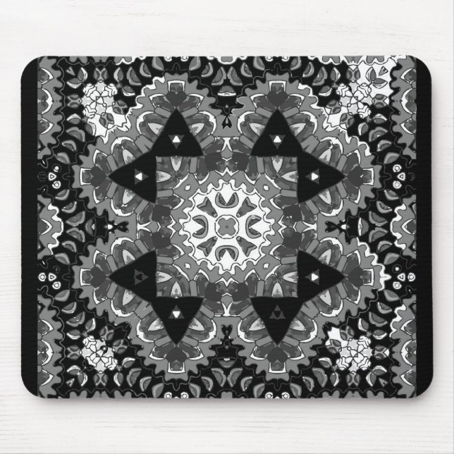 Mandala-Calmin-Farbseite Mousepad (Vorne)