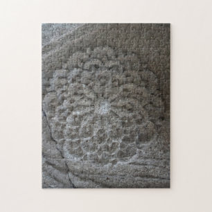 Mandala Carved Stone Foto Puzzle mit Geschenkboxen