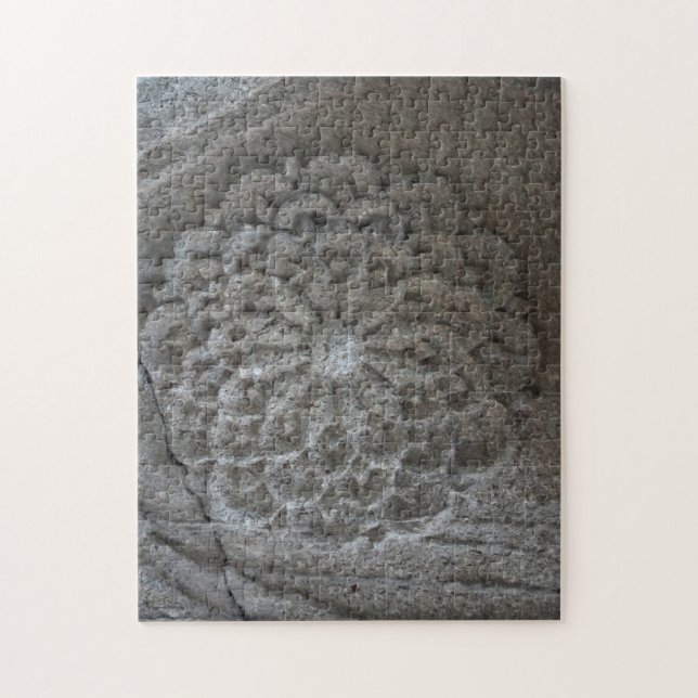 Mandala Carved Stone Foto Puzzle mit Geschenkboxen (Vertikal)