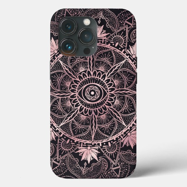 Mandala Case-Mate iPhone Hülle (Rückseite)