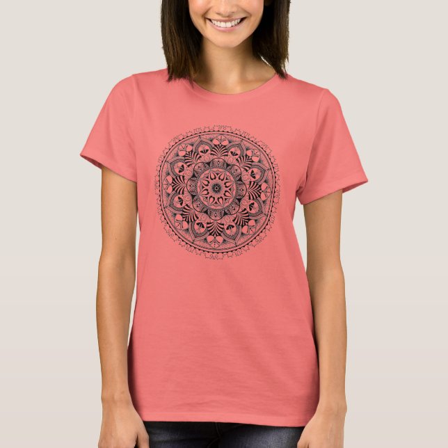Mandala Circle T-Shirt (Vorderseite)