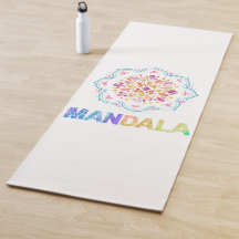 MANDALA COLORED LOTUS BLUME