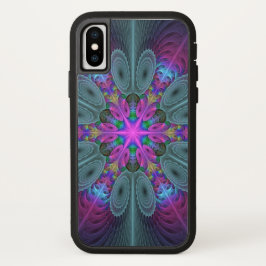 Mandala Colorful Spirituelles Fraktal Kunst, Dicht Case-Mate iPhone Hülle