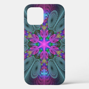 Mandala Colorful Strickendes Fraktal Kunst Kaleido Case-Mate iPhone Hülle