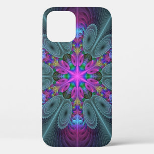 Mandala Colorful Strickendes Fraktal Kunst Kaleido Case-Mate iPhone Hülle