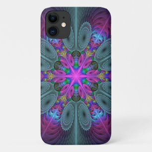 Mandala Colorful Strickendes Fraktal Kunst Kaleido Case-Mate iPhone Hülle