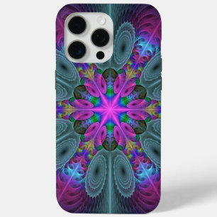 Mandala Colorful Strickendes Fraktal Kunst Kaleido Case-Mate iPhone Hülle