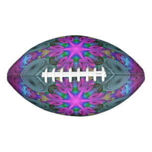 Mandala Colorful Strickendes Fraktal Kunst Kaleido Football