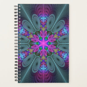 Mandala Colorful Strickendes Fraktal Kunst Kaleido Planer