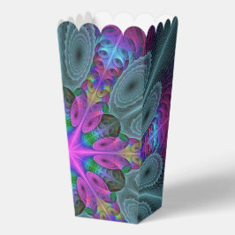 Mandala Colorful Striking Fractal Art Kaleidoscope Geschenkschachtel