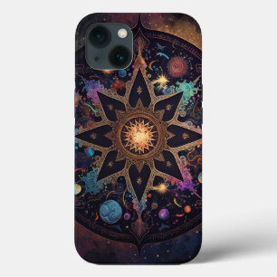 Mandala Cosmic Visionary Art Case-Mate iPhone Case