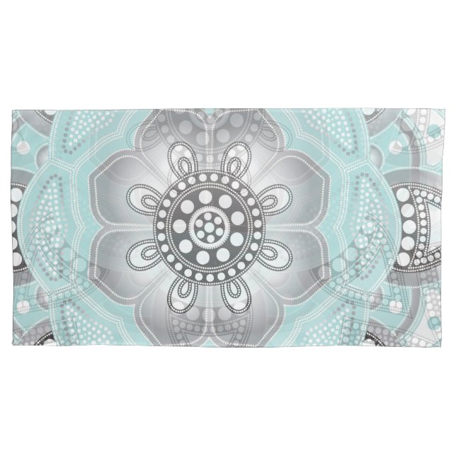 Mandala Creation, alle Punkte für eine 1 Kissenbezug (Vorderseite)