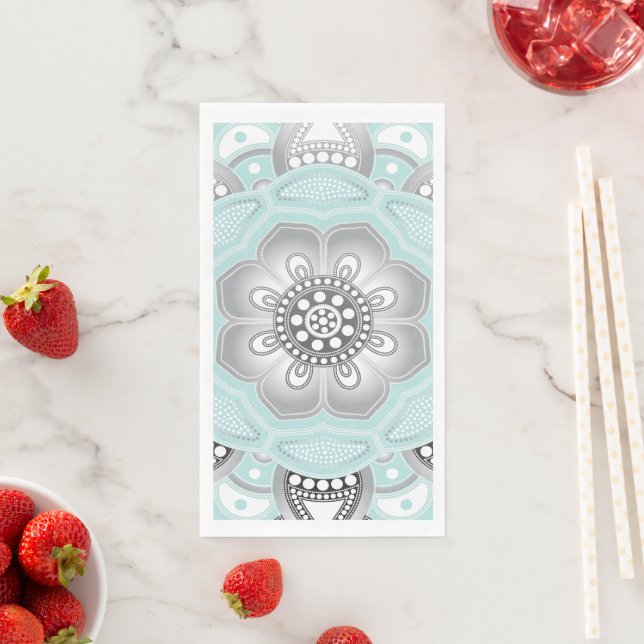 Mandala Creation, alle Punkte für eine 1 Serviette (Beispiel)